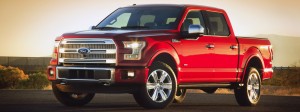 The 2015 F150 light-duty truck